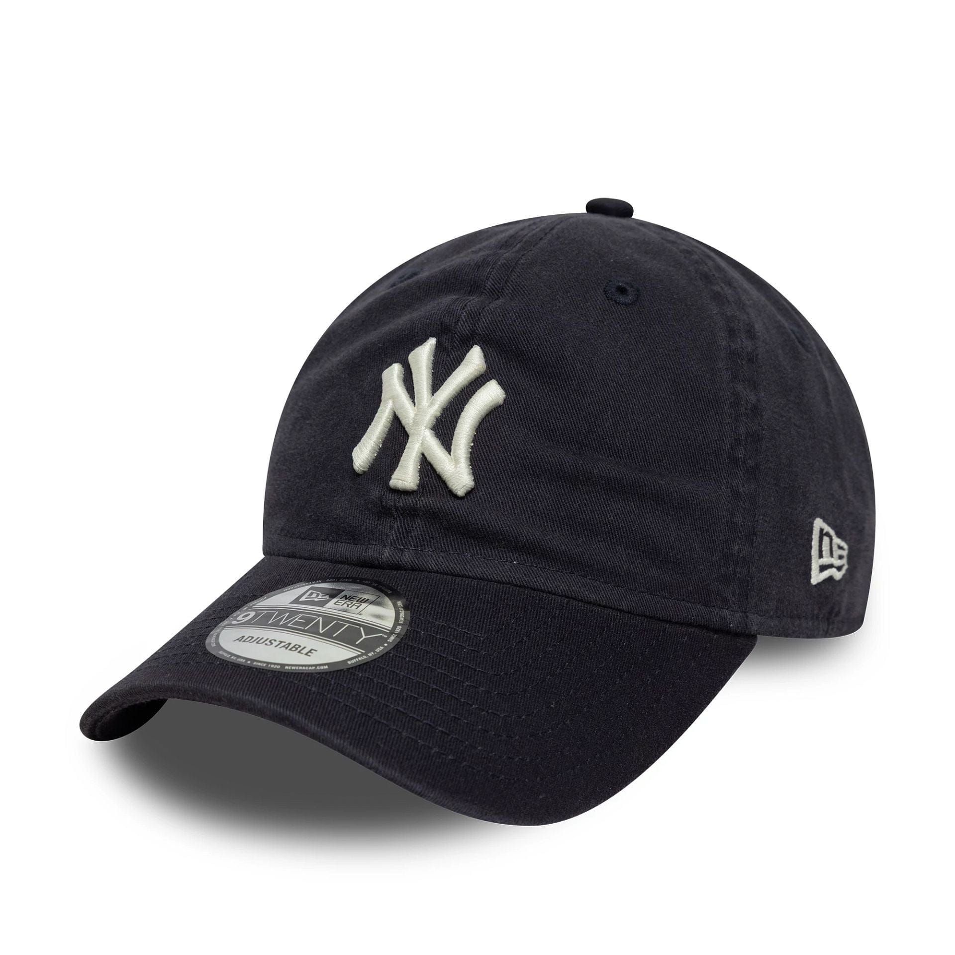 Pictured is this MLB Washed Script New York Yankees 9TWENTY in navy. 1