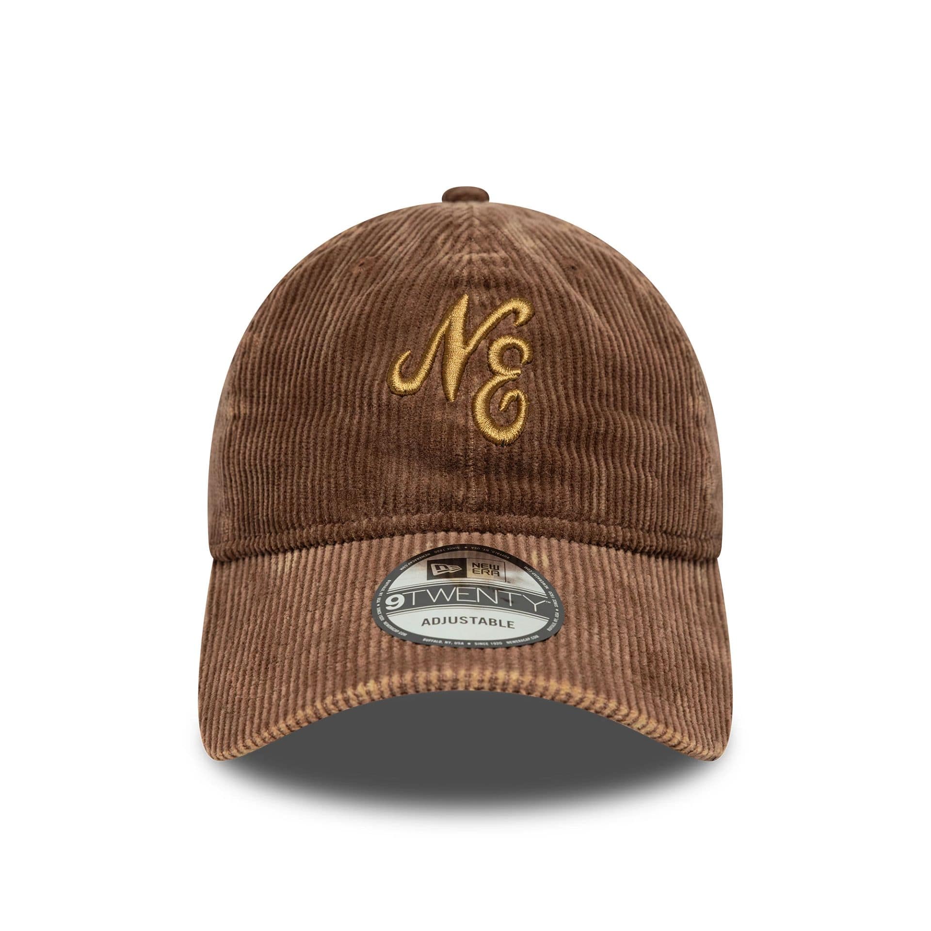 New Era Washed Cord Brown 9TWENTY Cap | NEC EU