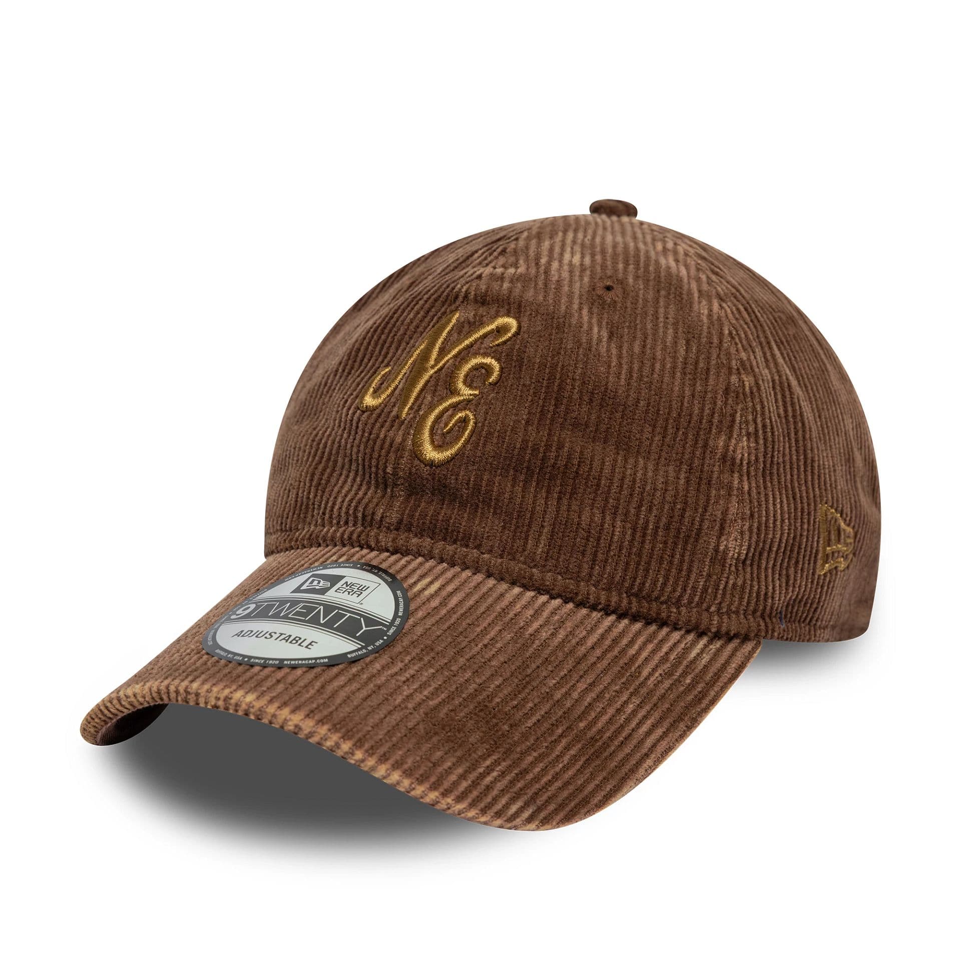 Pictured is this New Era Washed Cord 9TWENTY in brown. 1