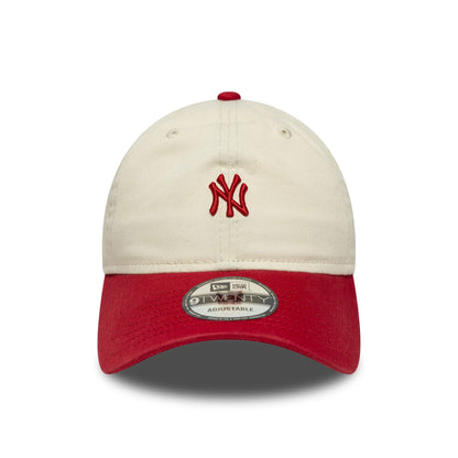 Pictured is this MLB Mini Logo New York Yankees 9TWENTY in Red. 2