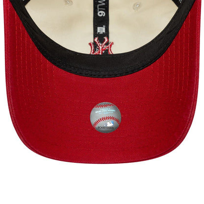 Pictured is this MLB Mini Logo New York Yankees 9TWENTY in Red. 5