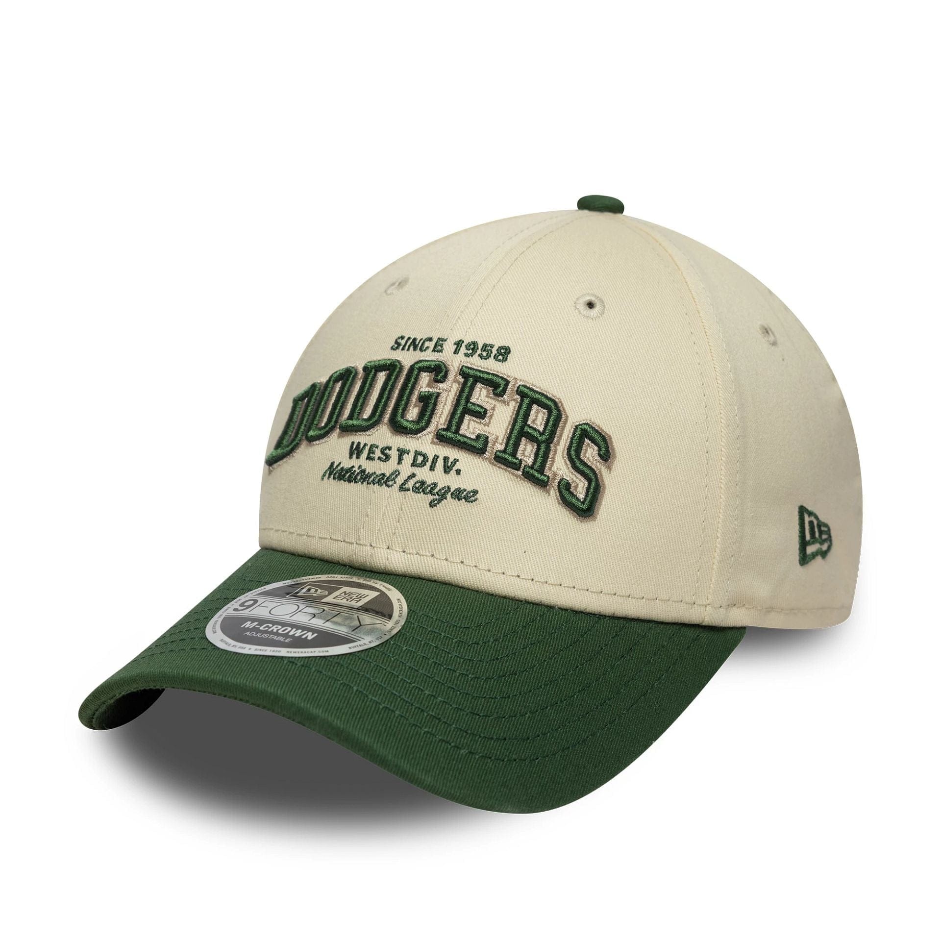 MLB Wordmark LA Dodgers Dark Green 9FORTY M-Crown Cap | NEC EU