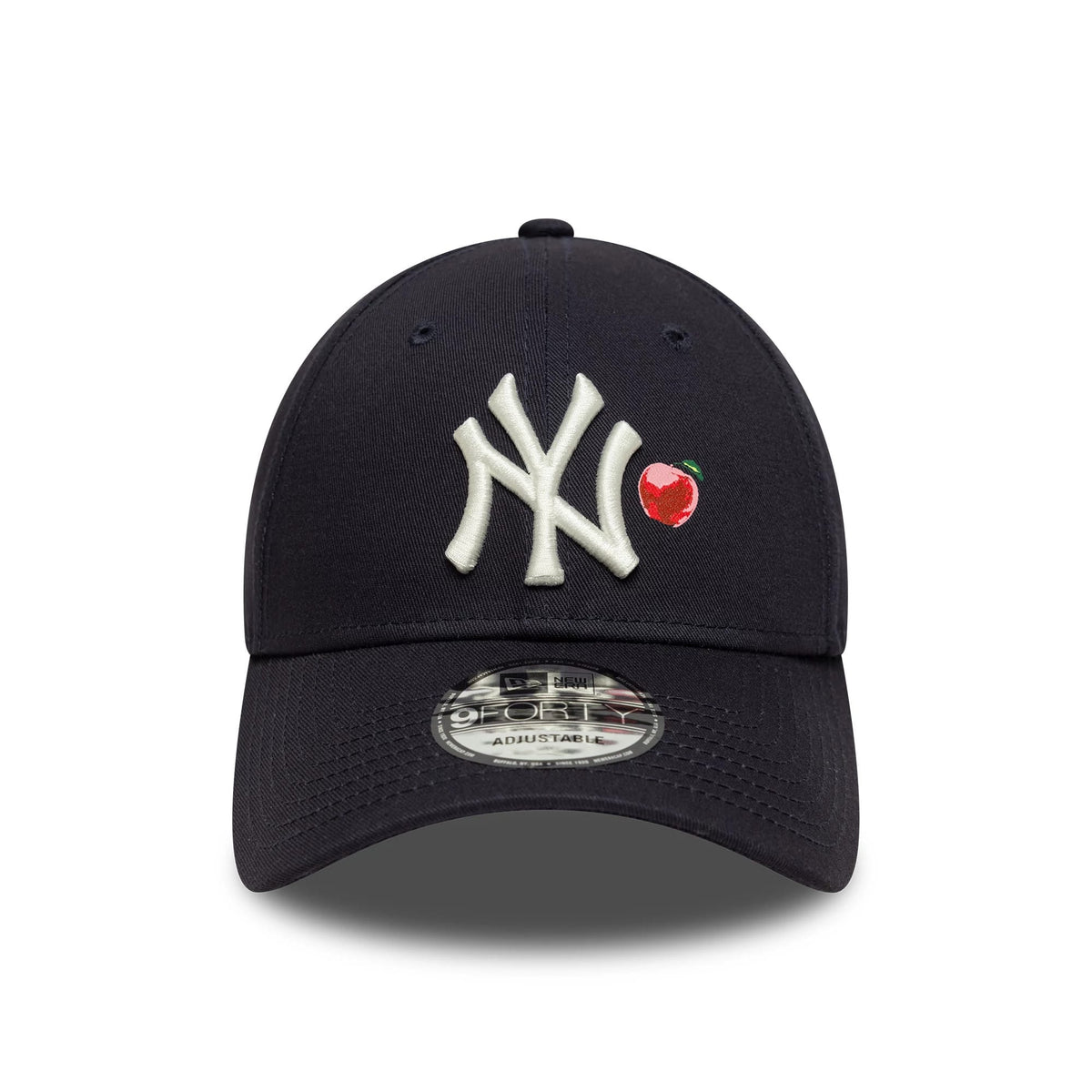 Pictured is this MLB Fruit Icon New York Yankees 9FORTY in navy. 2