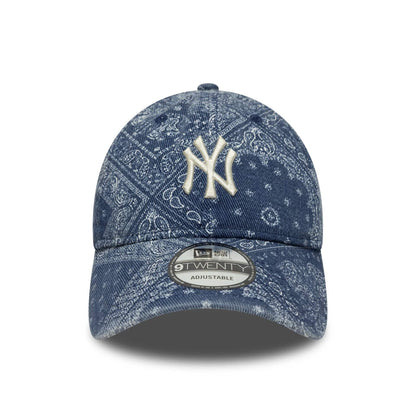 Pictured is this MLB Washed Paisley New York Yankees 9TWENTY in navy. 2