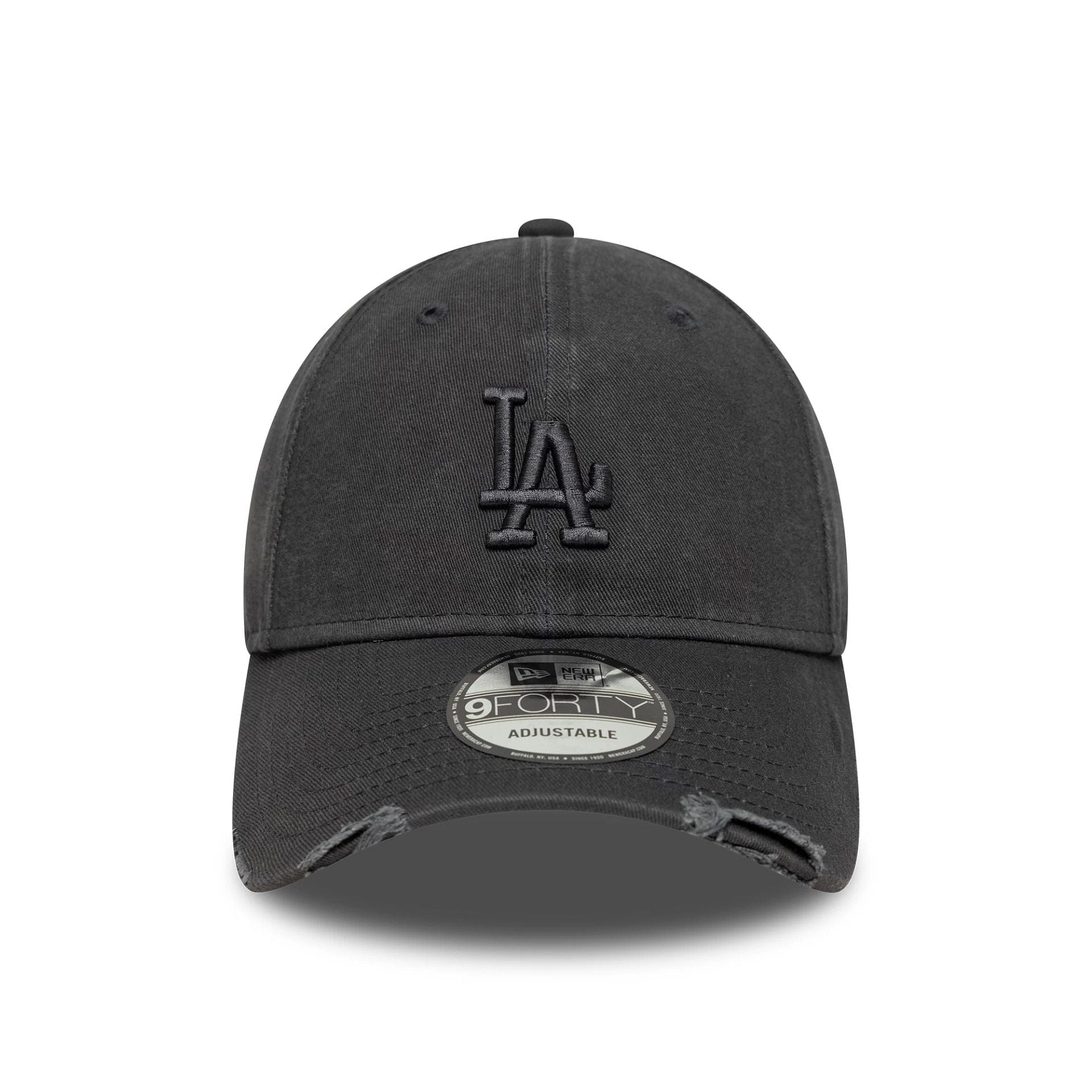 Pictured is this MLB Washed Distressed LA Dodgers 9FORTY in charcoal. 2
