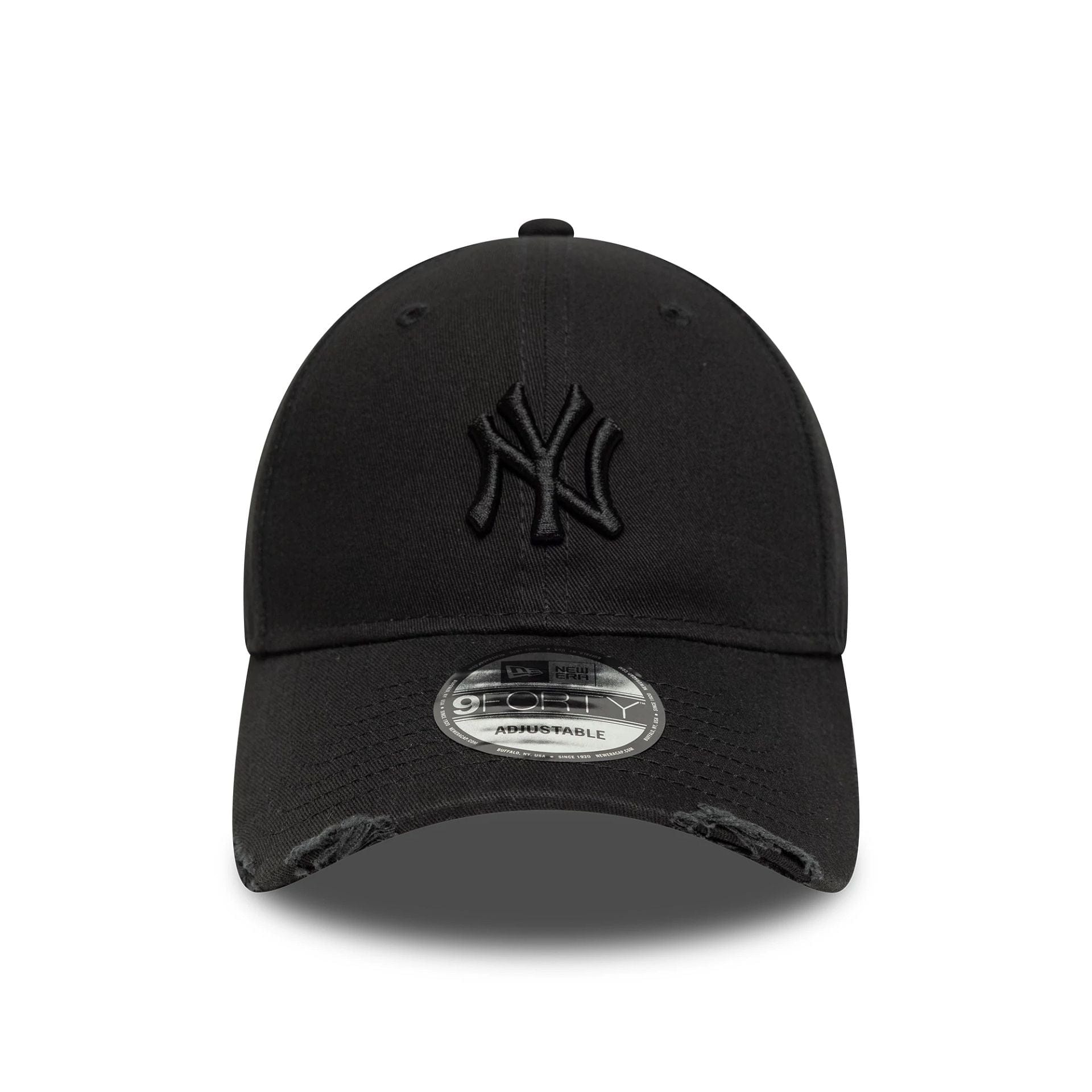 Pictured is this MLB Washed Distressed New York Yankees 9FORTY in black. 2