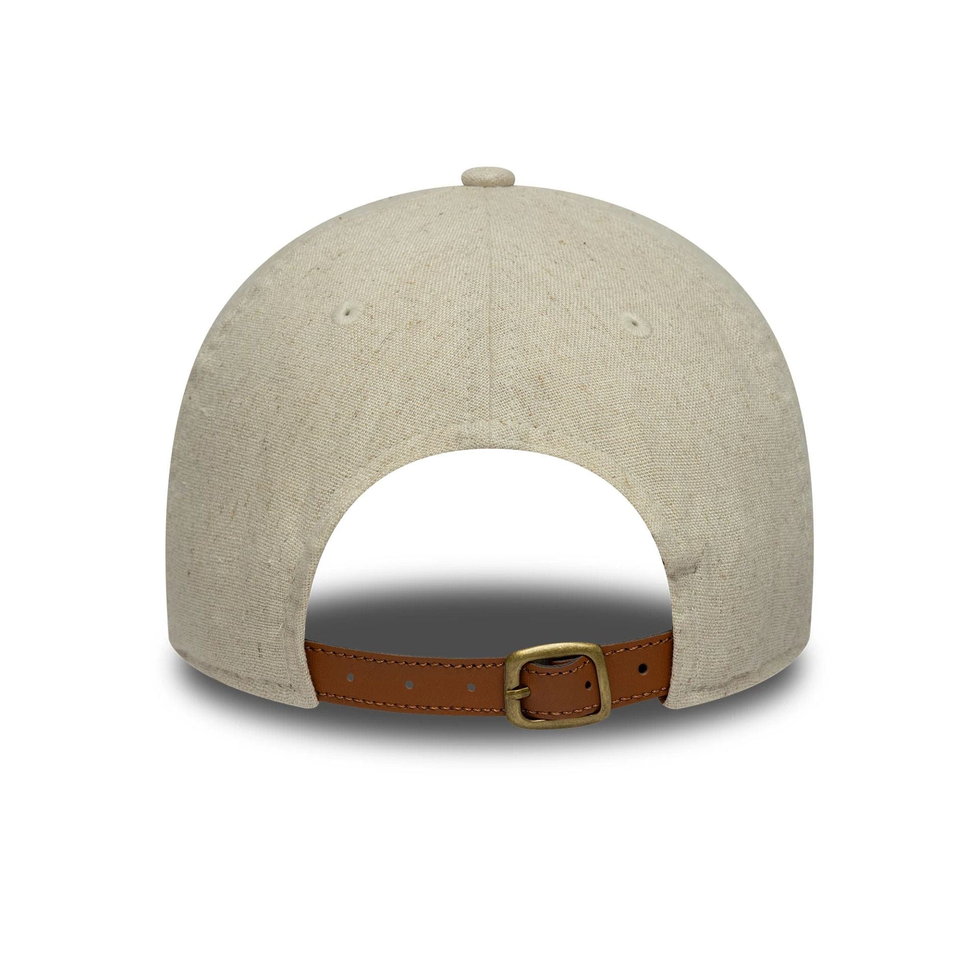 Pictured is this MLB Linen New York Yankees 9TWENTY cap in light beige. 4