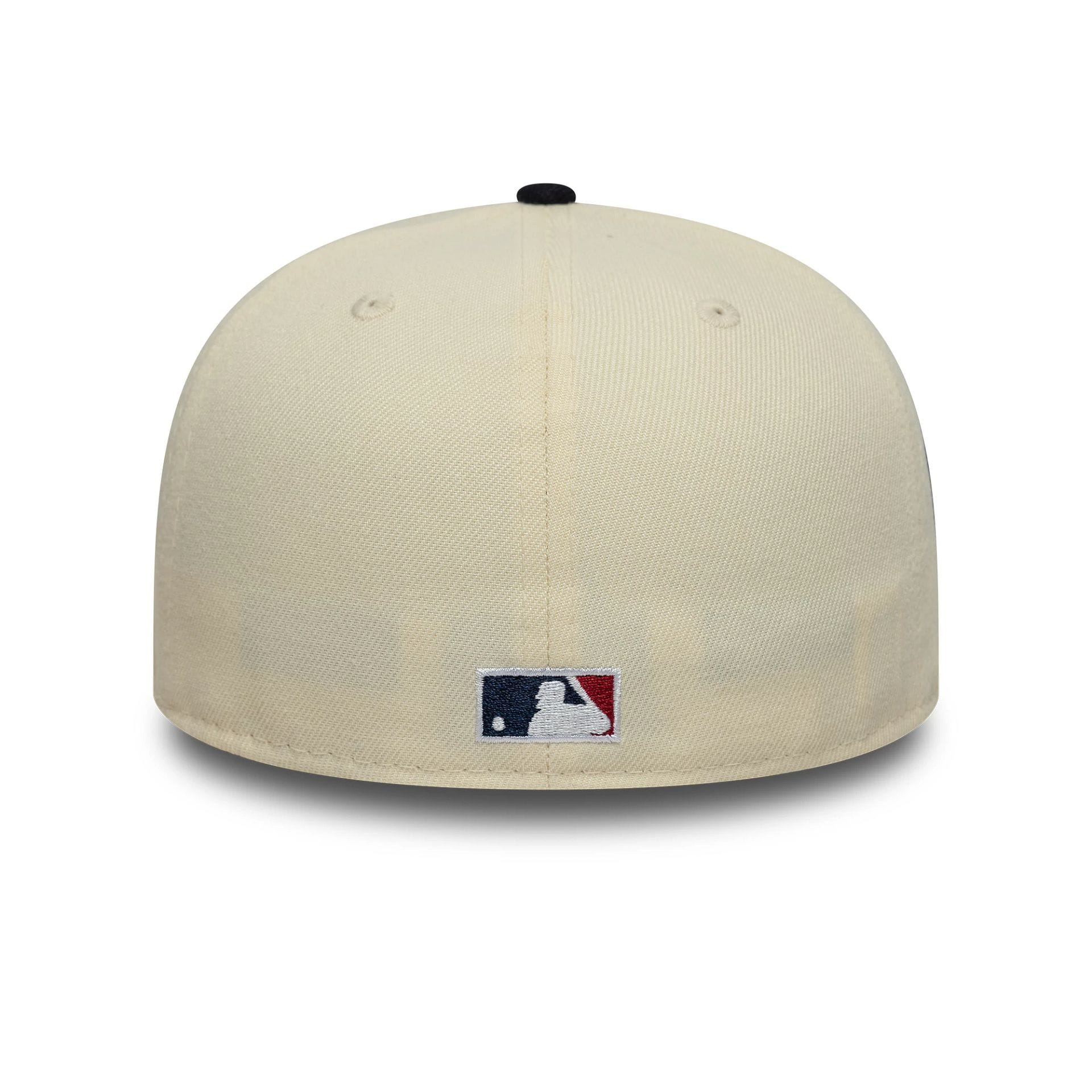 Pictured is this MLB Cooperstown Chicago Cubs Low Profile 59FIFTY Fitted cap in Cream. 4