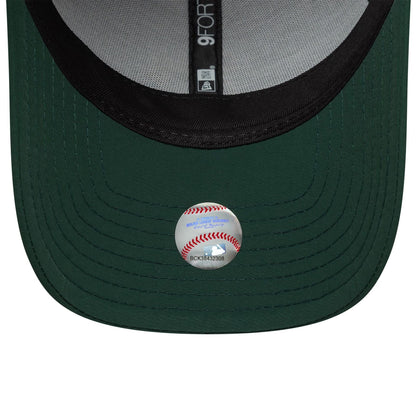 Pictured is this MLB Recycled Midi Athletics 9FORTY in dark green. 5