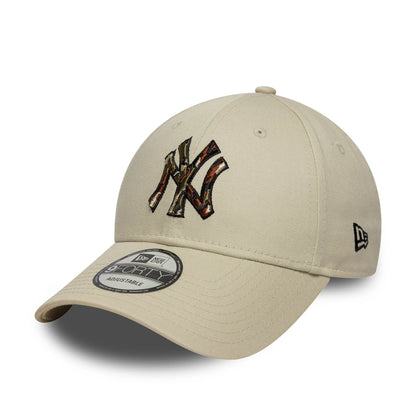 Pictured is this MLB Outline Camo New York Yankees 9FORTY in Cream. 1