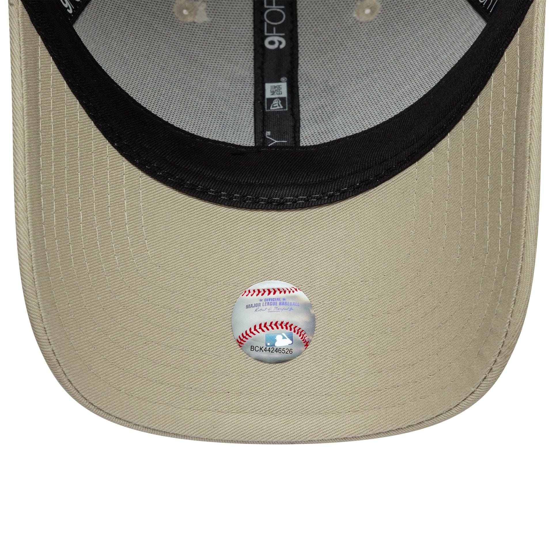 Pictured is this MLB Outline Camo New York Yankees 9FORTY in Cream. 5