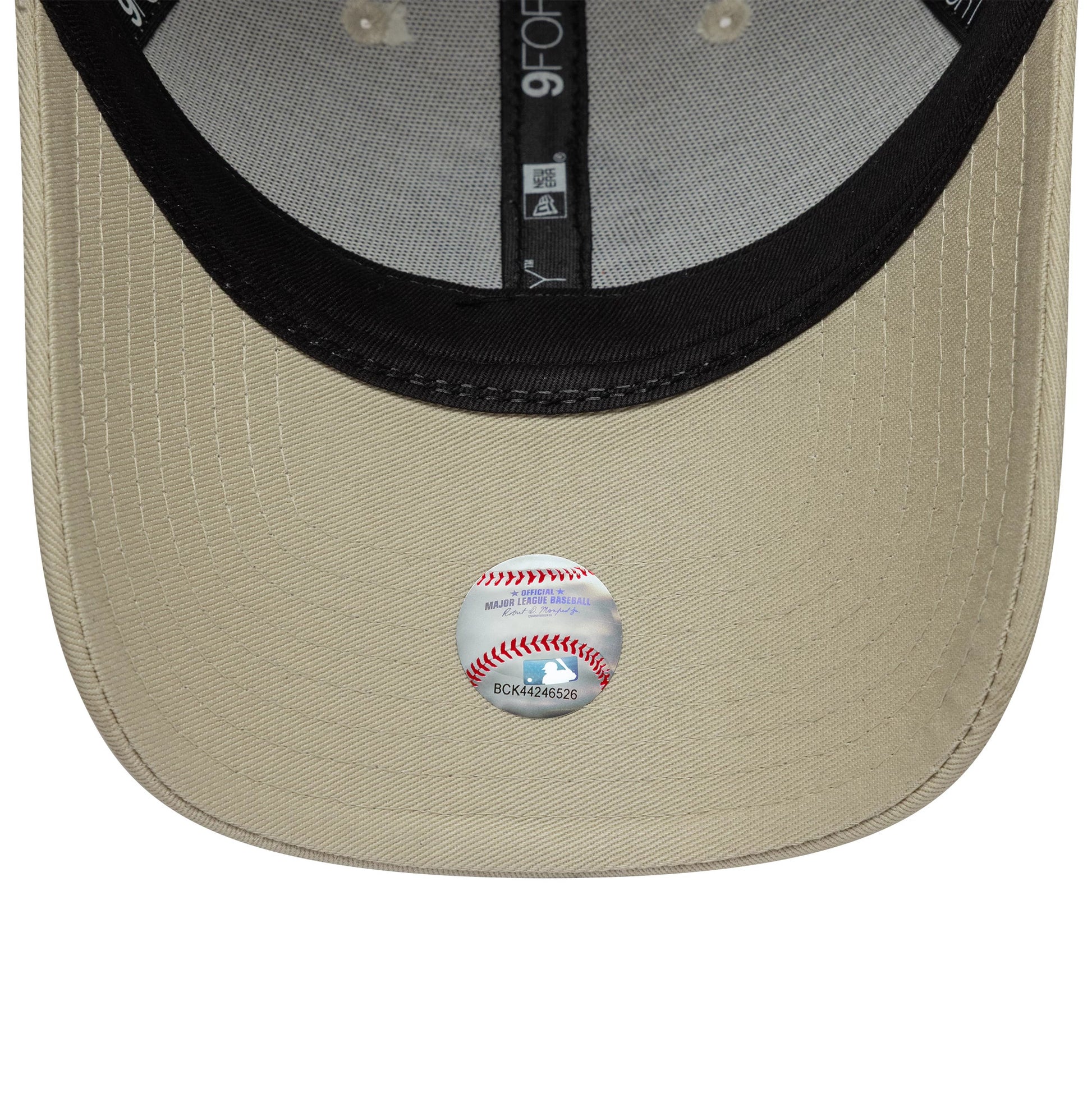 Pictured is this MLB Outline Camo New York Yankees 9FORTY in Cream. 5