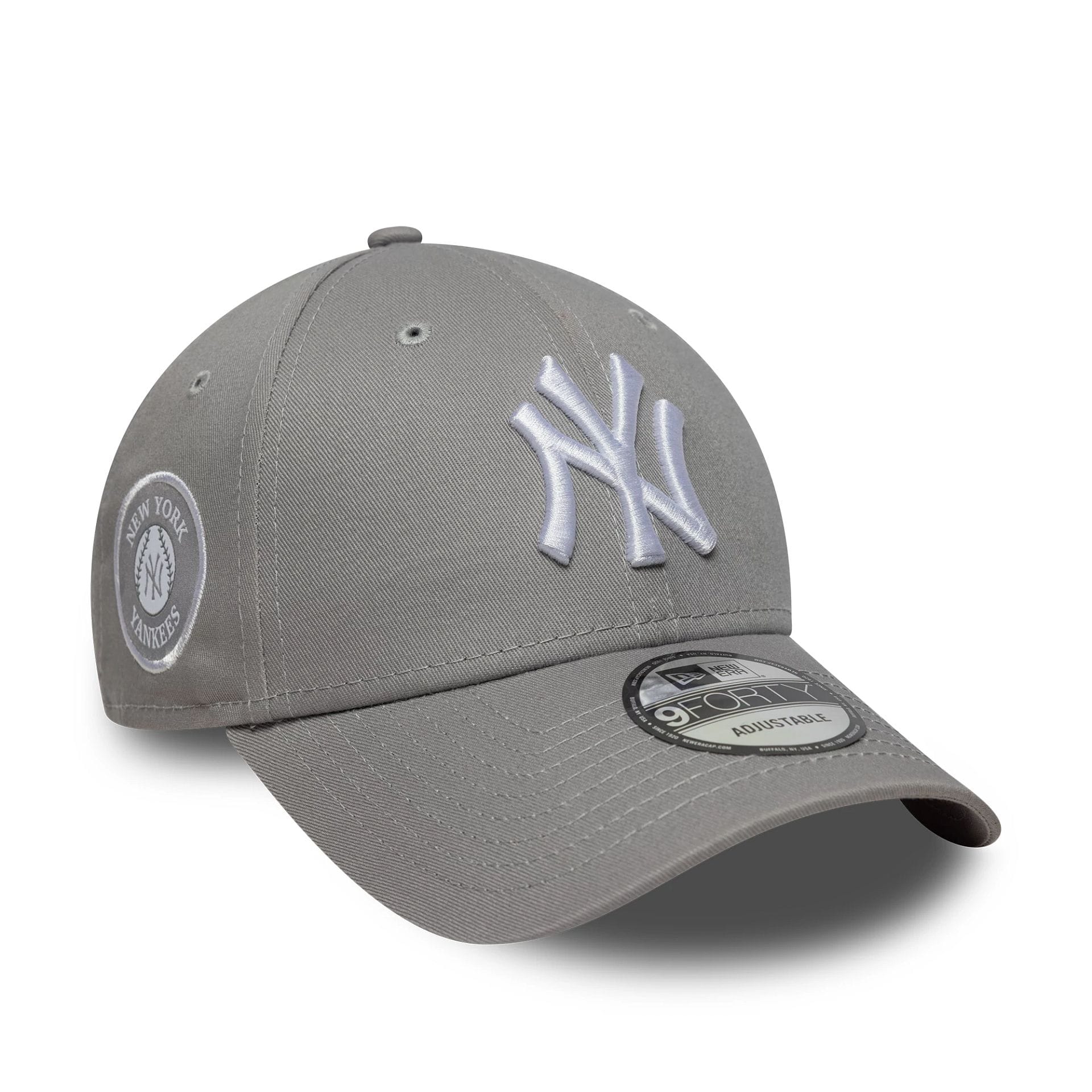 MLB Side Patch New York Yankees Grey 9FORTY Cap | NEC EU
