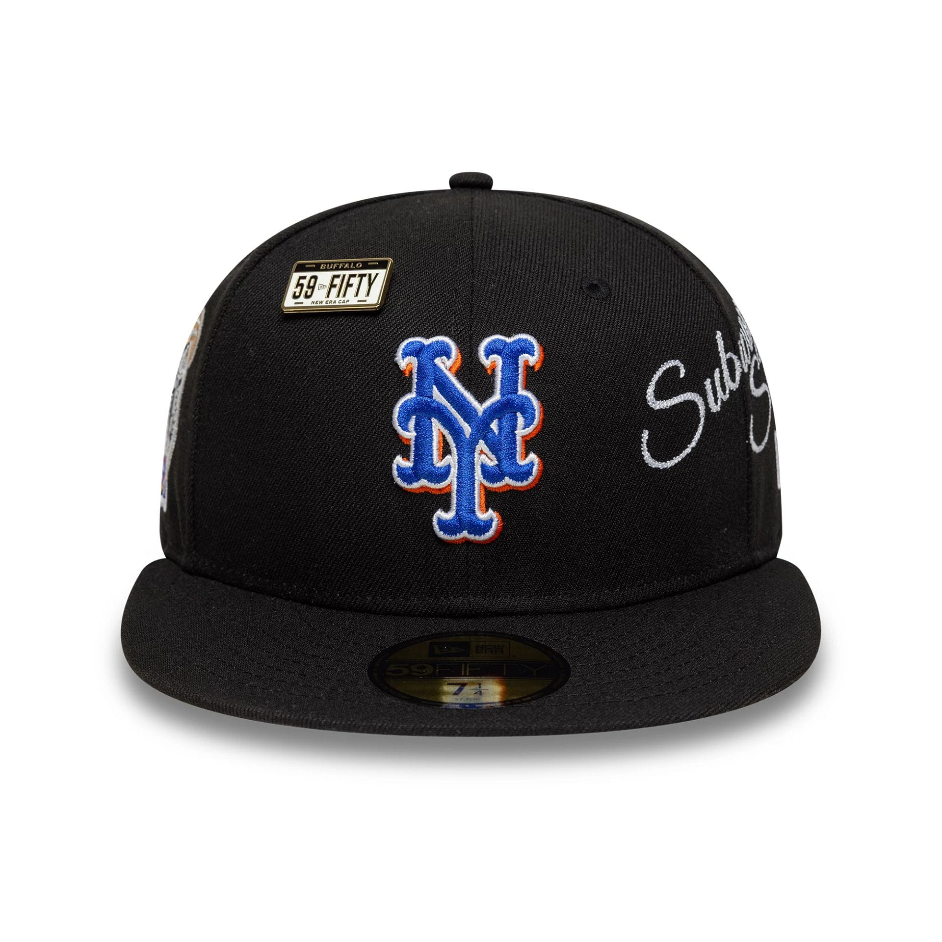 NEW ERA 59FIFTY ニューヨーク・メッツ マイク・ピアザ MLB Subway Series New York Mets Black 59FIFTY Fitted Cap | NEC EU