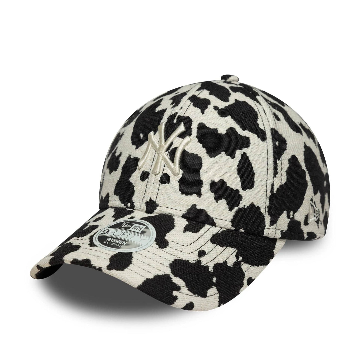 Pictured is this Womens MLB Cow Midi New York Yankees 9FORTY in black. 1