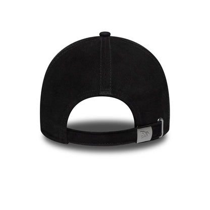 Pictured is this New Era Suede 9FORTY E-Frame in black. 4