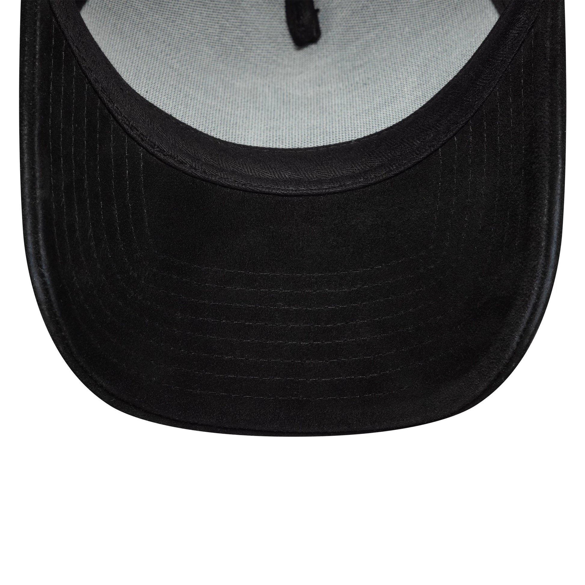 Pictured is this New Era Suede 9FORTY E-Frame in black. 5