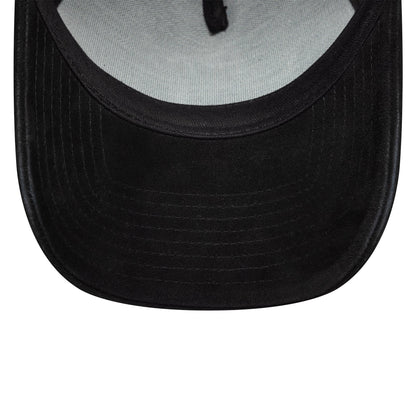 Pictured is this New Era Suede 9FORTY E-Frame in black. 5