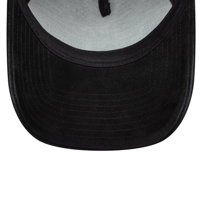 Pictured is this New Era Suede 9FORTY E-Frame in black. 5