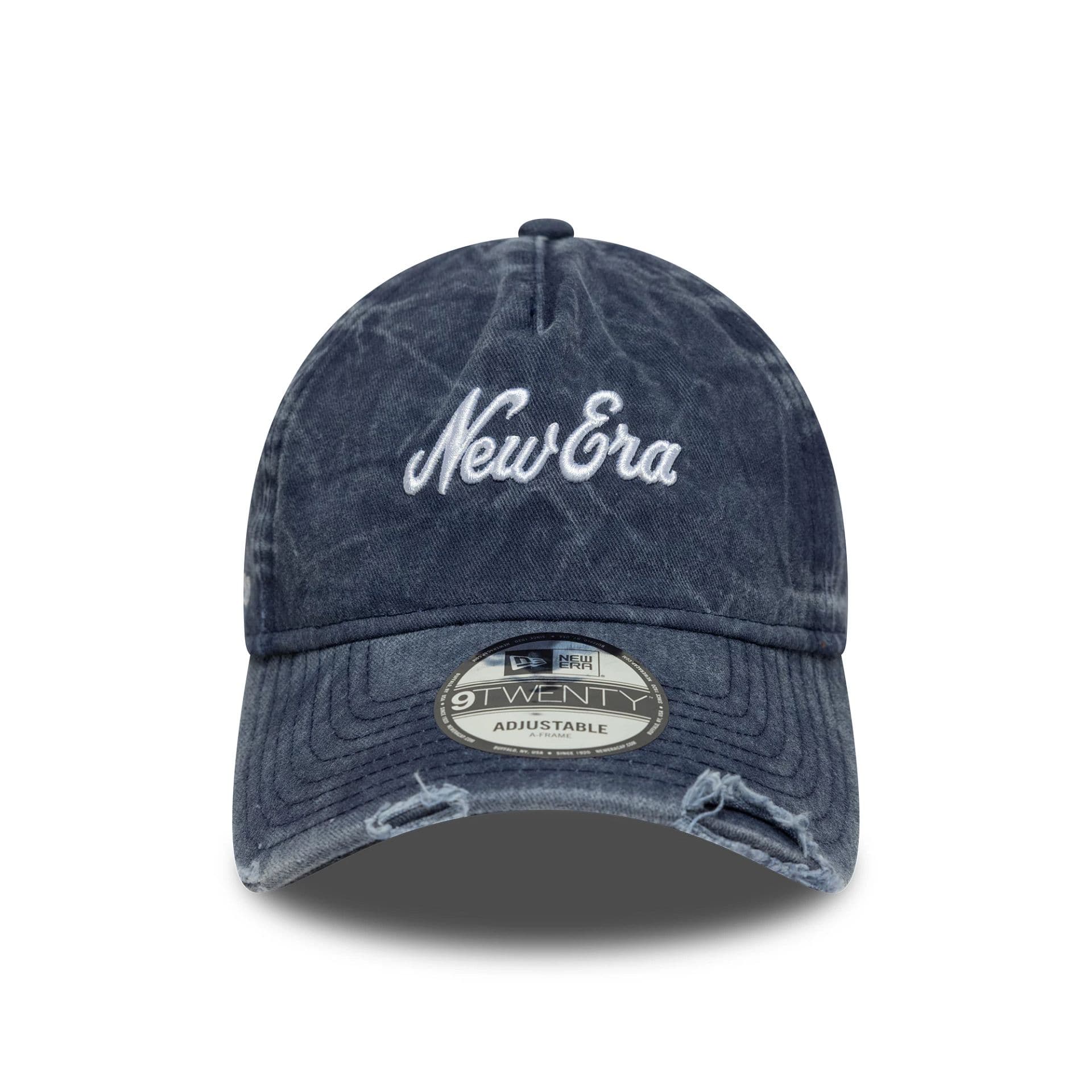 New Era Pigment Wash Navy 9TWENTY A-Frame Cap | NEC EU