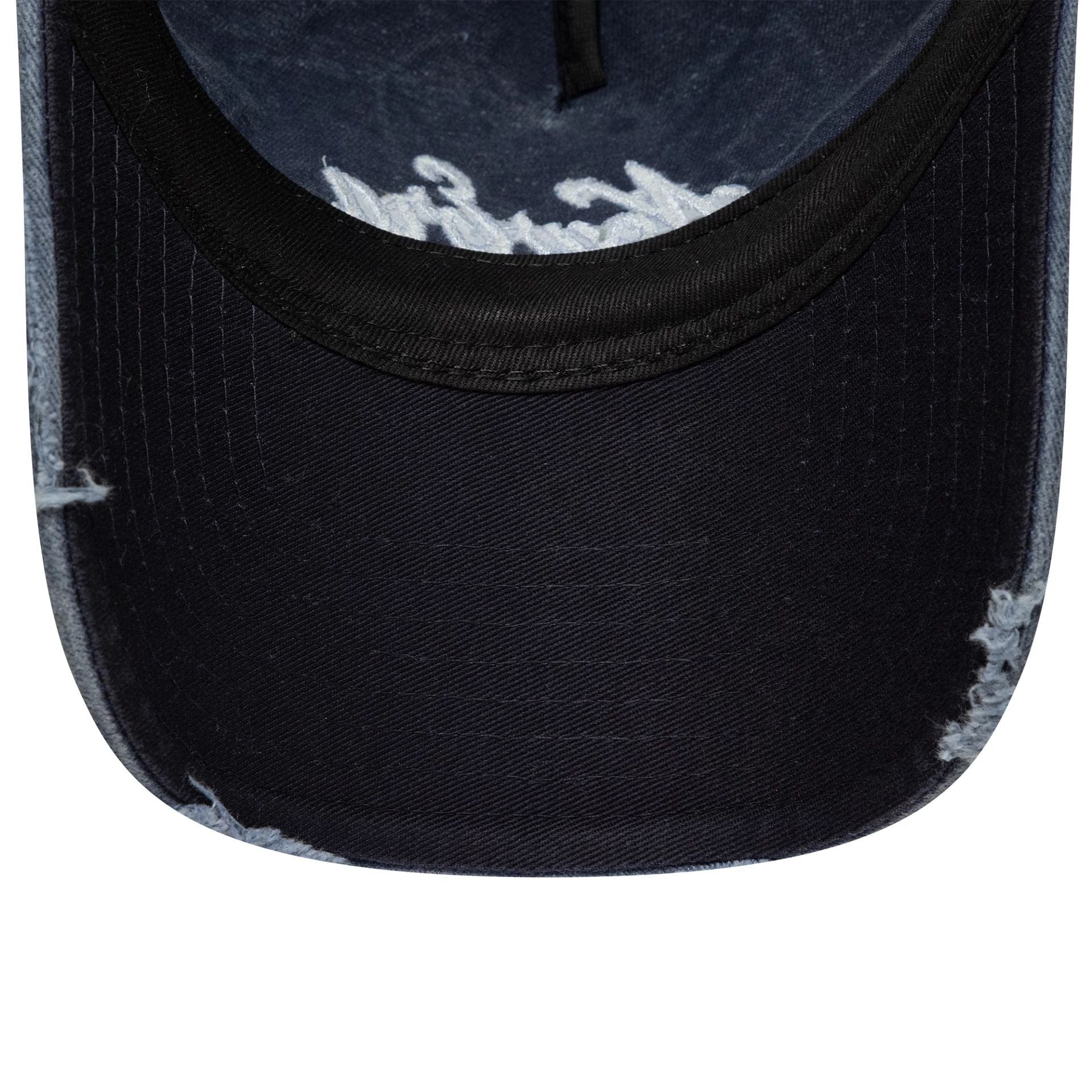 Pictured is this New Era Pigment Wash 9TWENTY A-Frame in navy. 5