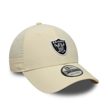 Pictured is this NFL Recycled Midi Las Vegas Raiders 9FORTY in Cream. 3