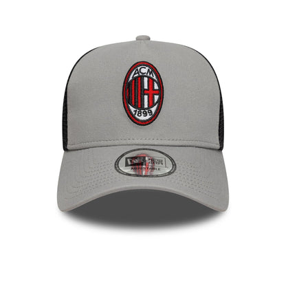 Pictured is this AC Milan Patch 9FORTY A-Frame Trucker in grey. 2