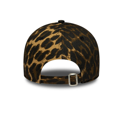Pictured is this Womens AC Milan Leopard 9FORTY in open brown. 4