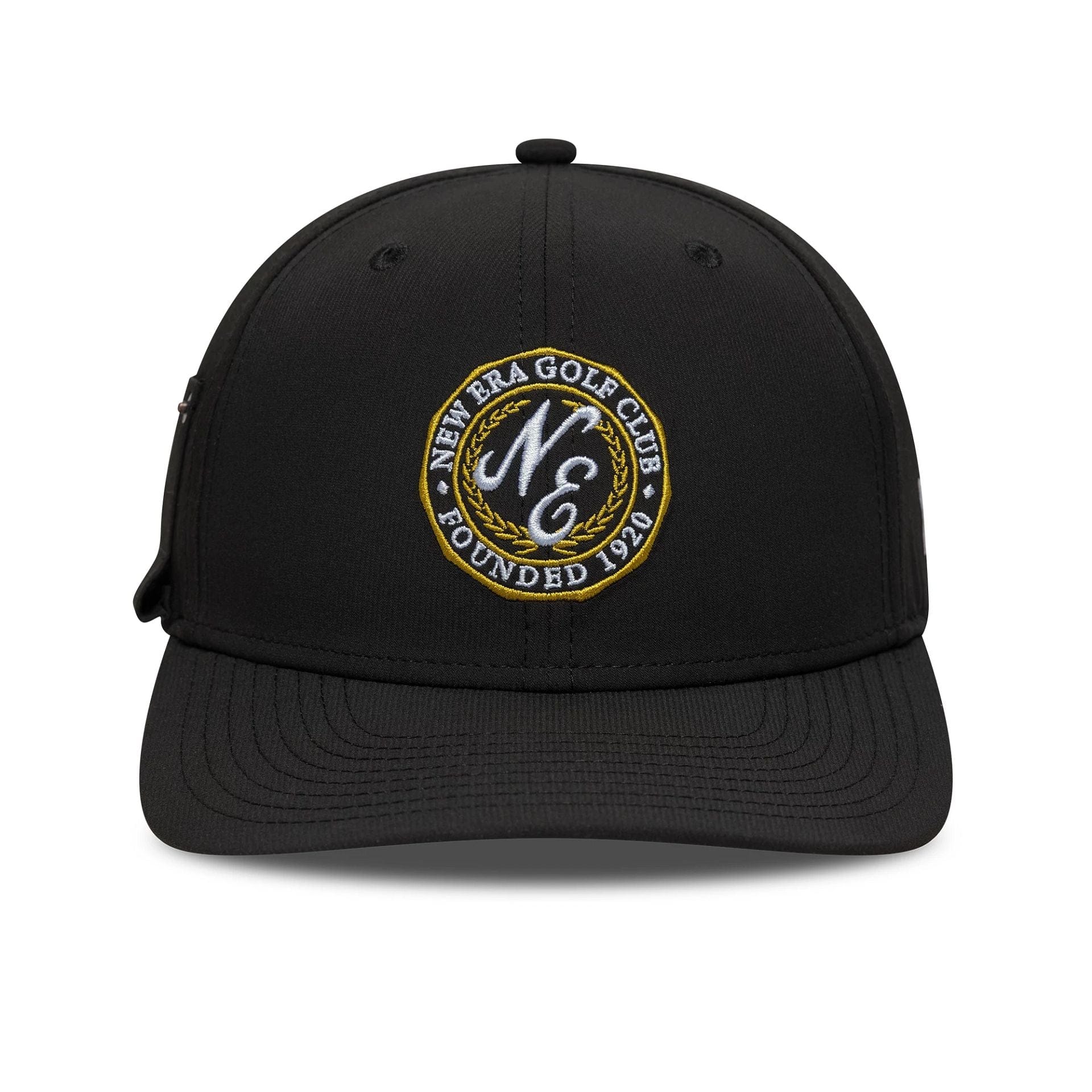 Pictured is this New Era Technical 9SEVENTY Stretch Snap cap in black. 2