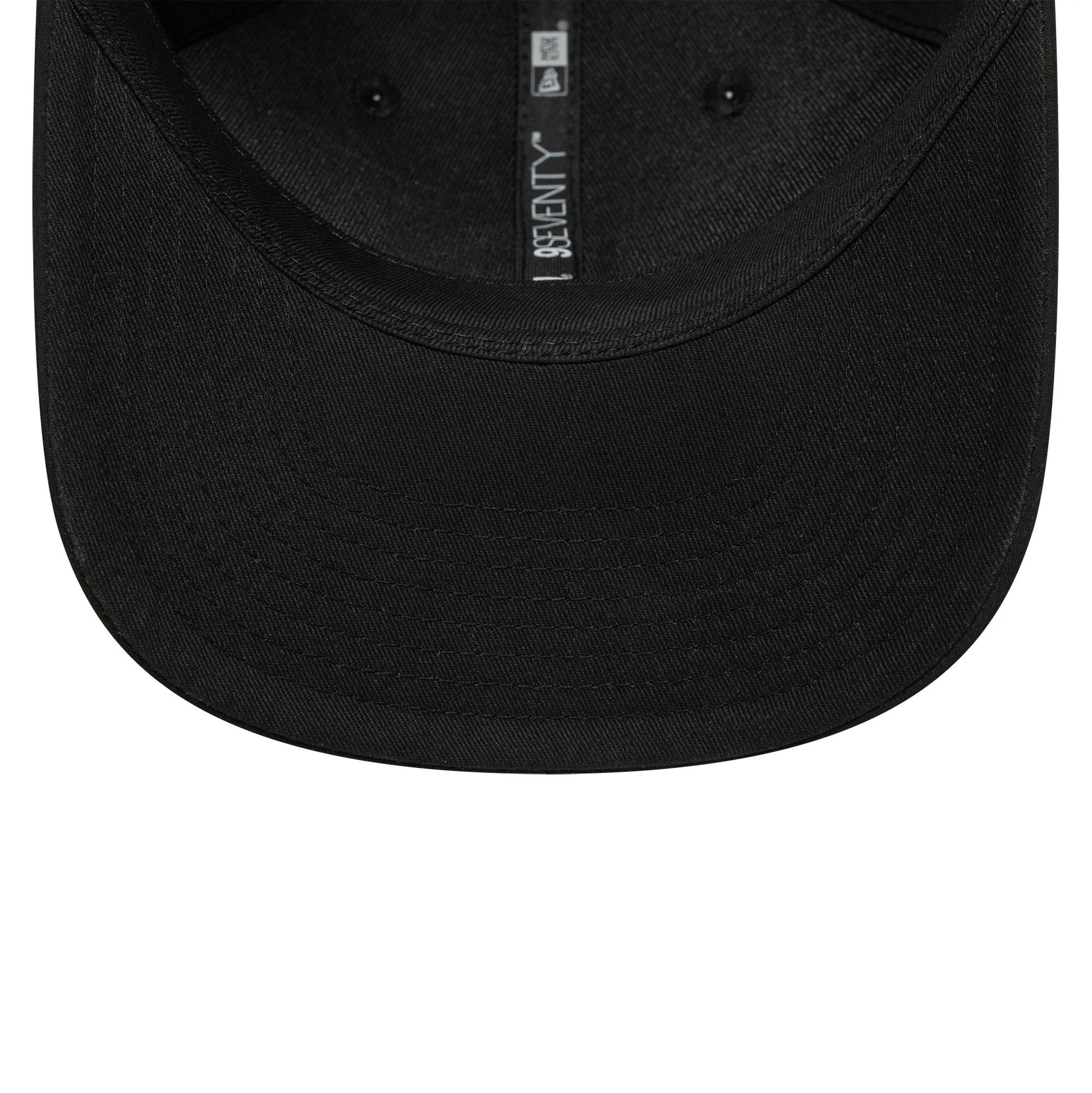 Pictured is this New Era Technical 9SEVENTY Stretch Snap cap in black. 7