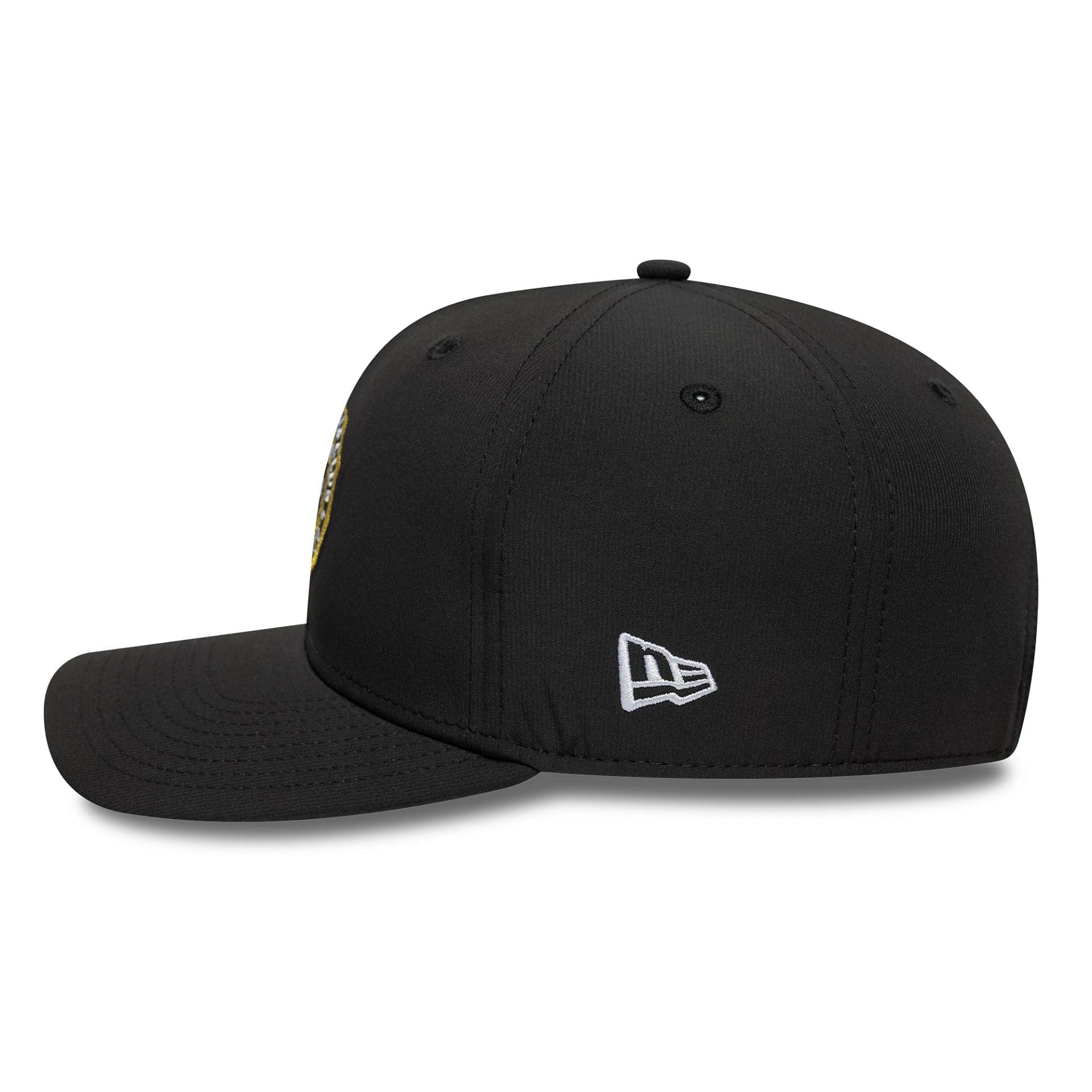 Pictured is this New Era Technical 9SEVENTY Stretch Snap cap in black. 6