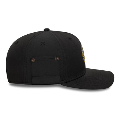 Pictured is this New Era Technical 9SEVENTY Stretch Snap cap in black. 5