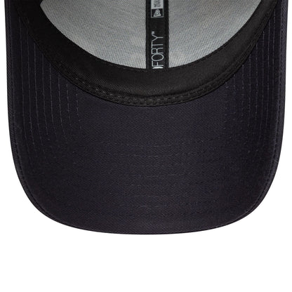 Pictured is this New Era All Over Print 9FORTY M-Crown cap in navy. 5