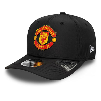 Pictured is this Manchester United FC 9SEVENTY Stretch Snap in black. 1