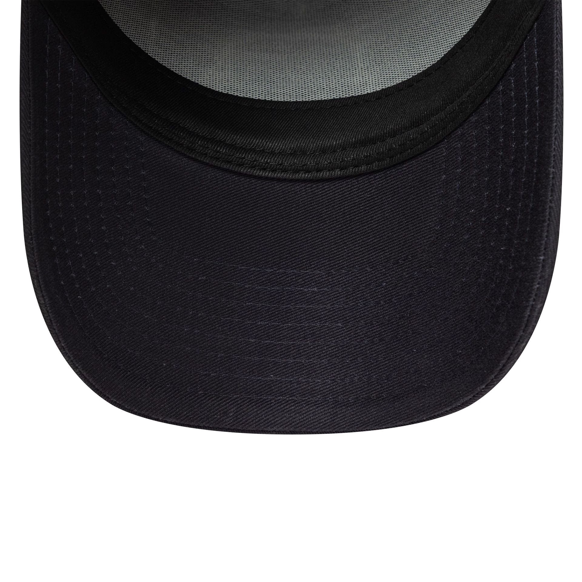 Pictured is this Core Ryder Cup Europe 2027 9FORTY A-Frame Trucker cap in navy. 6