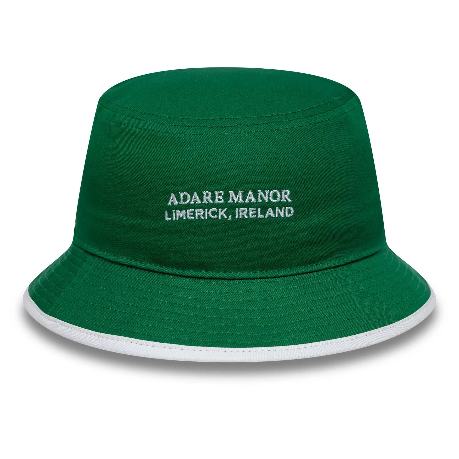 Pictured is this Adare Manor Ryder Cup Europe 2027 Bucket hat in green. 4