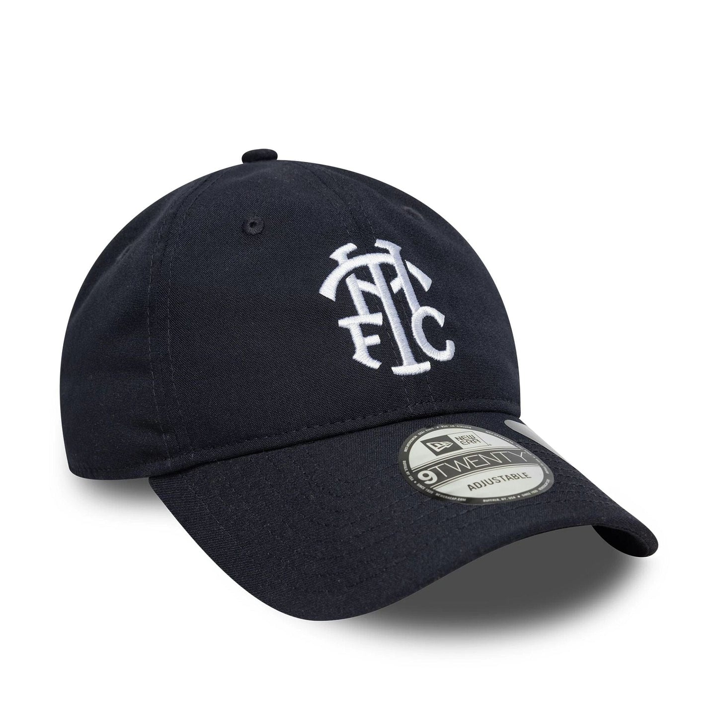 Pictured is this Repreve® Tottenham Hotspur FC 9TWENTY Adjustable cap in navy. 3