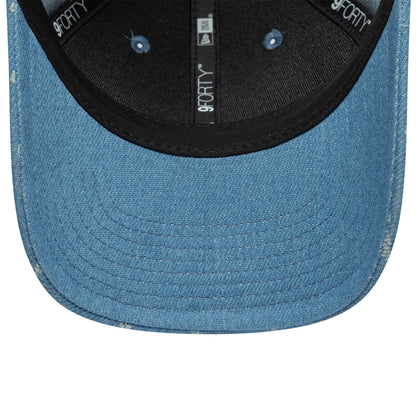 Pictured is this Denim VR46 9FORTY M-Crown in open blue. 5