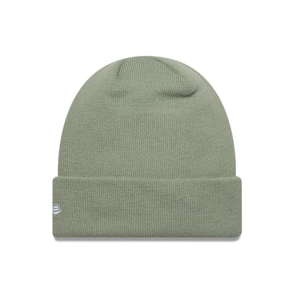 Pictured is this Tottenham Hotspur FC Cuff Knit Beanie hat in pastel green. 2