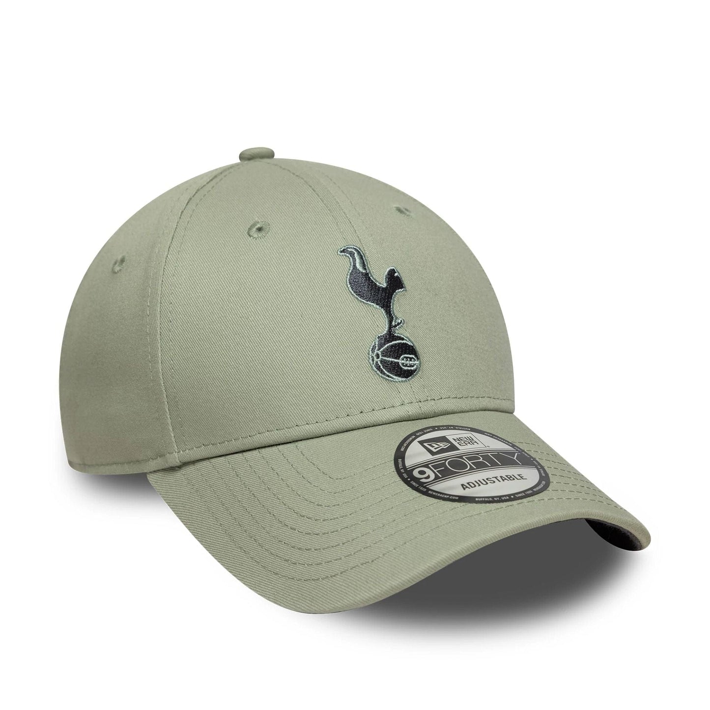 Pictured is this Tottenham Hotspur FC 9FORTY adjustable cap in pastel green. 4