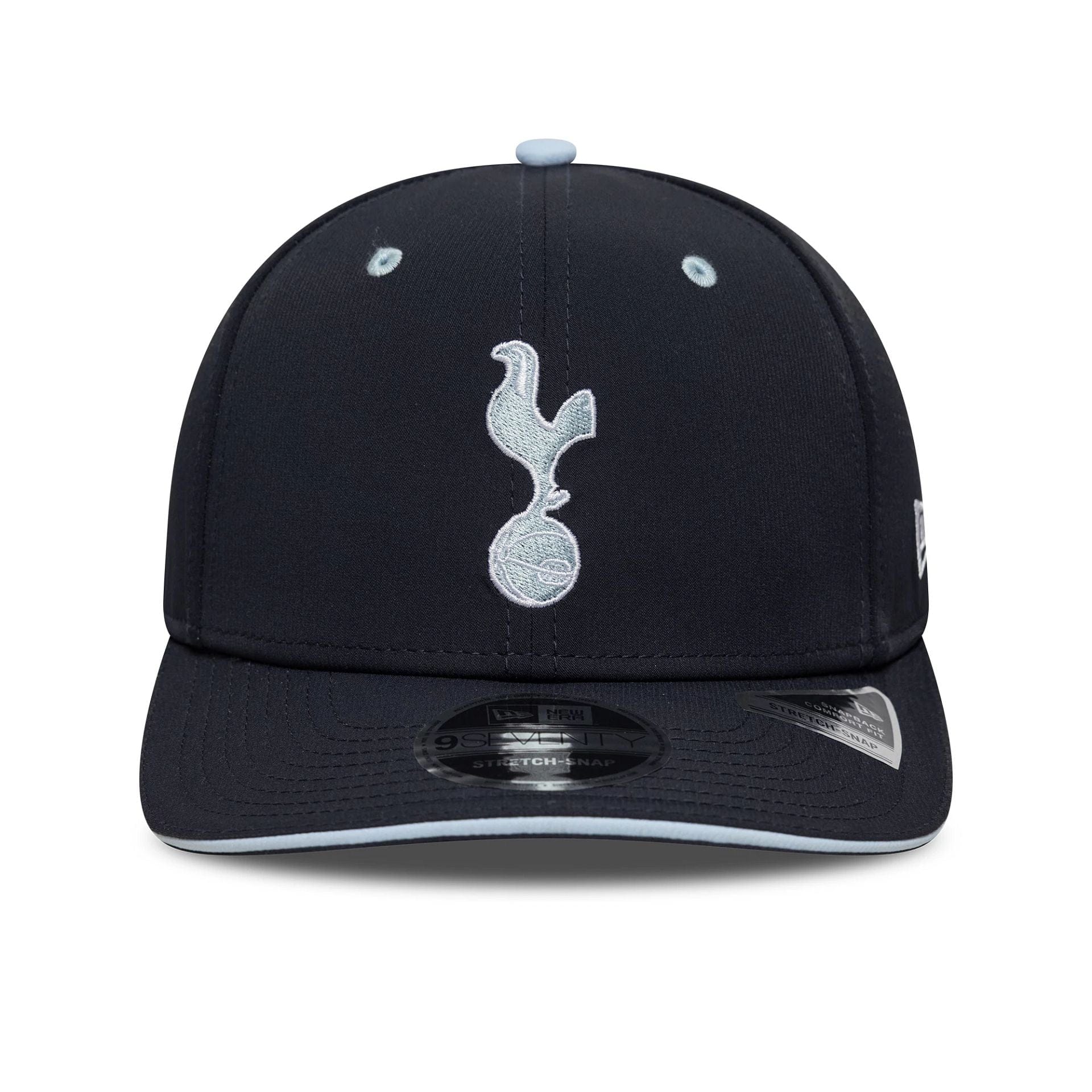 Pictured is this Cockerel Tottenham Hotspur FC 9SEVENTY Stretch Snap in navy. 2