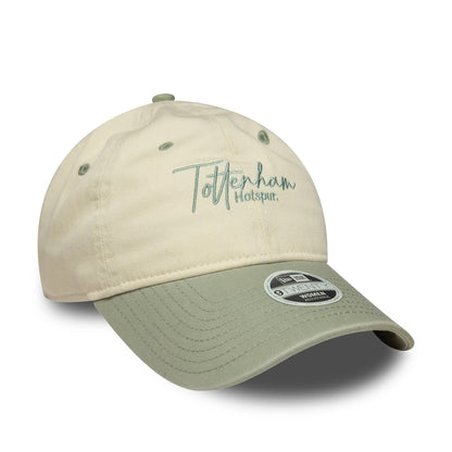 Pictured is this Womens Tottenham Hotspur FC Wordmark 9TWENTY in cream. 3