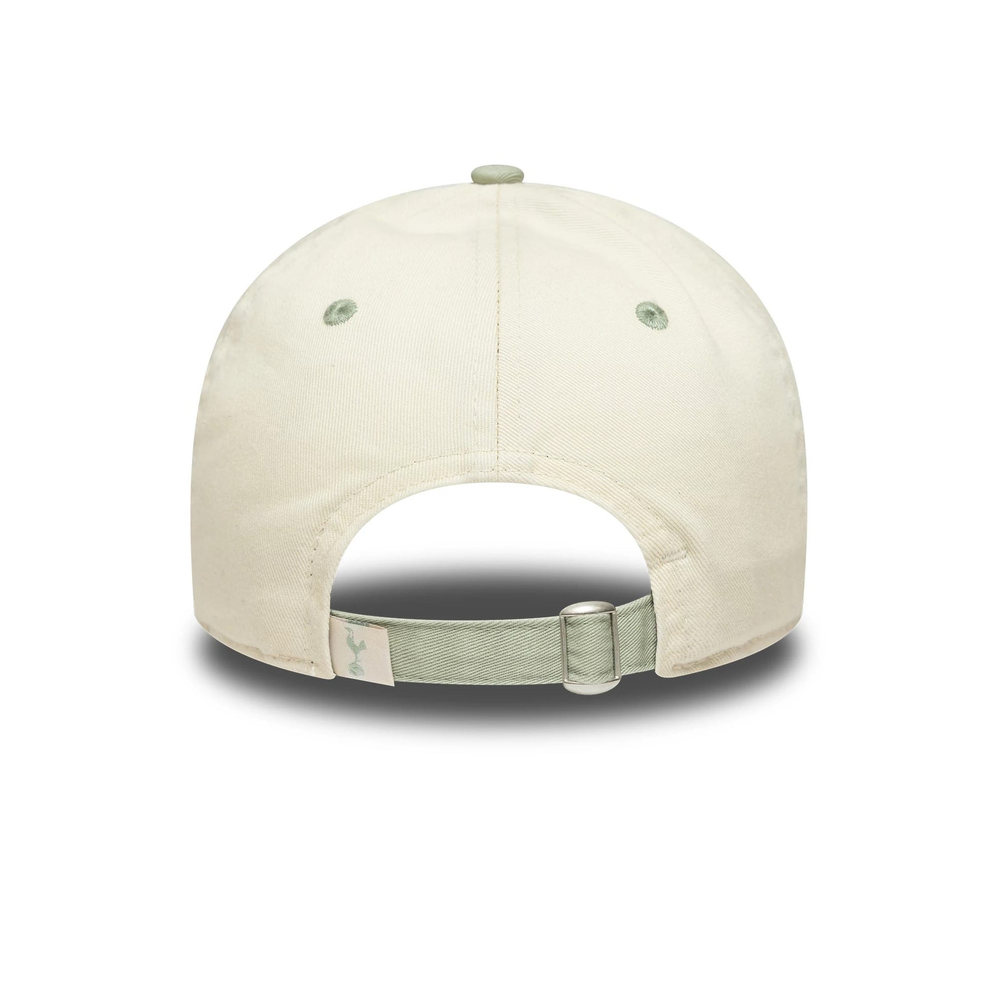 Pictured is this Womens Tottenham Hotspur FC Wordmark 9TWENTY in cream. 4