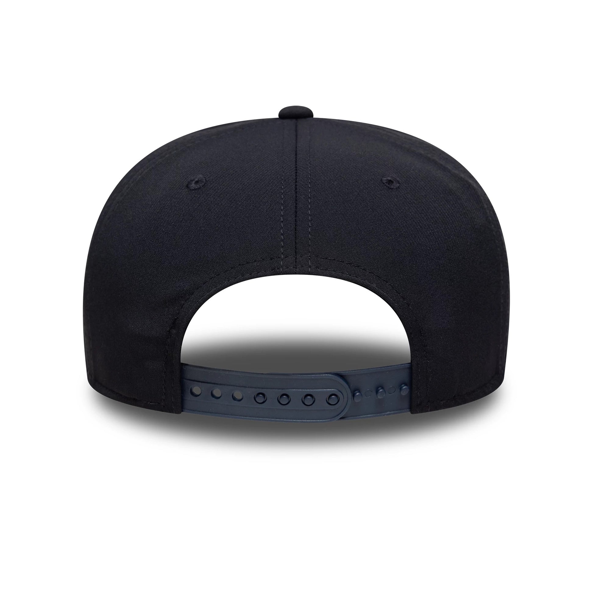 Pictured is this Chelsea FC Lion Crest Iridescent 9SEVENTY Stretch Snap in navy. 4