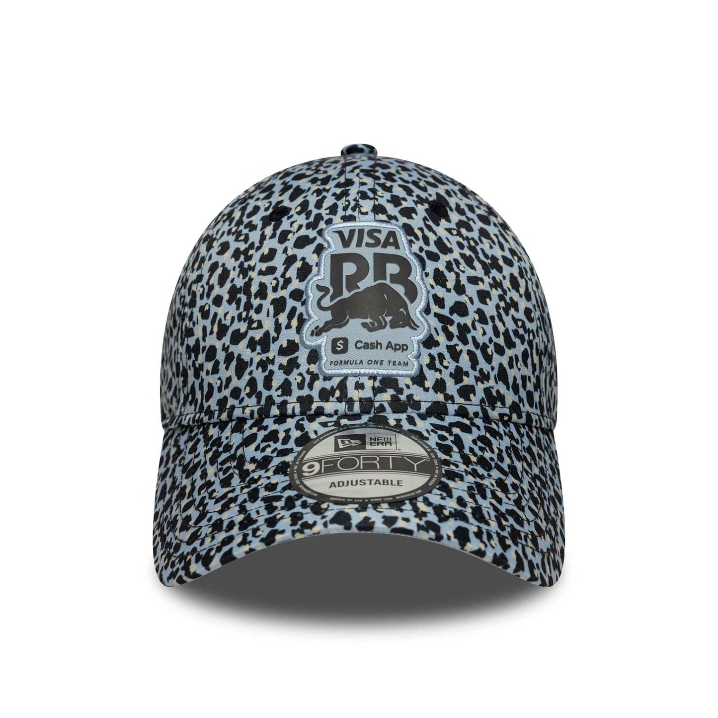 Pictured is this Leopard Visa Cash App Racing Bulls 9FORTY M-Crown in pastel blue. 2