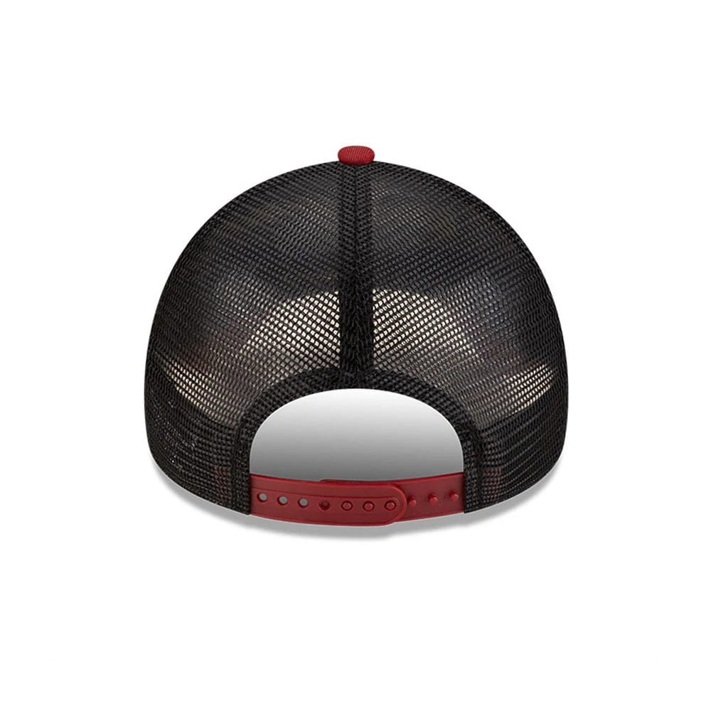 Pictured is this AS Roma 9FORTY A-Frame Trucker in dark red. 4