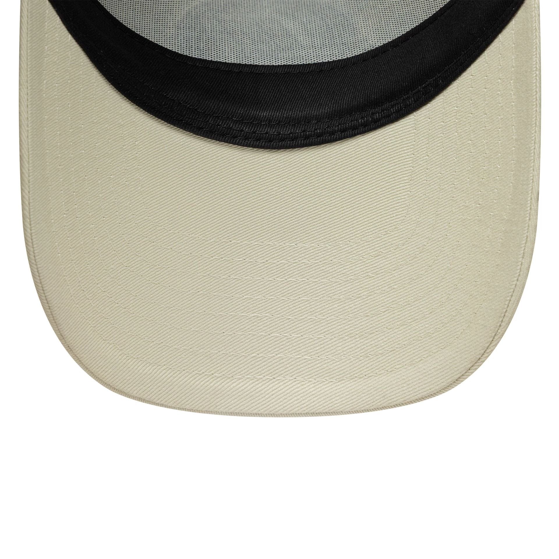 Pictured is this MoneyGram Haas F1 9FORTY A-Frame Trucker in Cream. 5