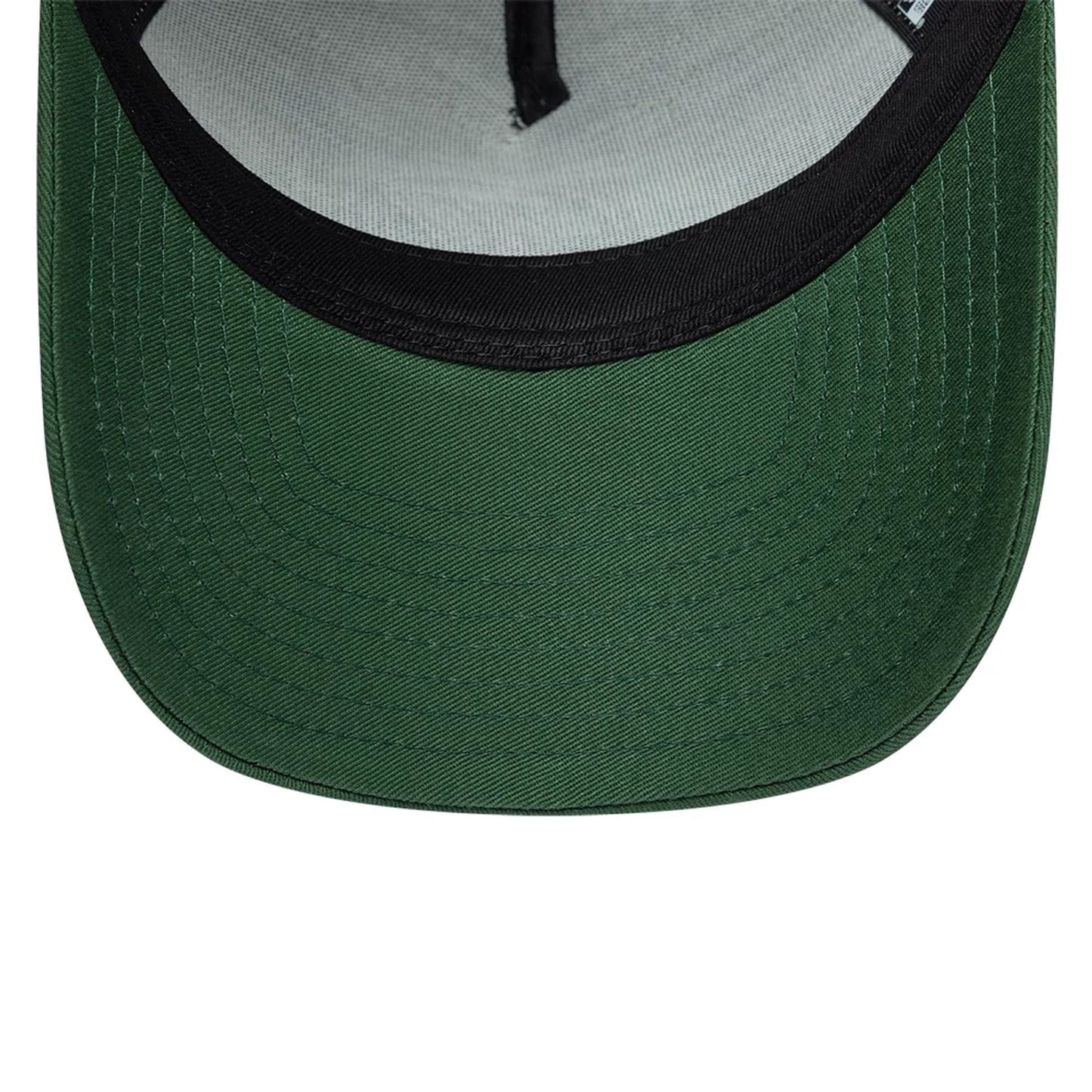 Pictured is this TGR Haas F1 9FORTY A-Frame Trucker in dark green. 5