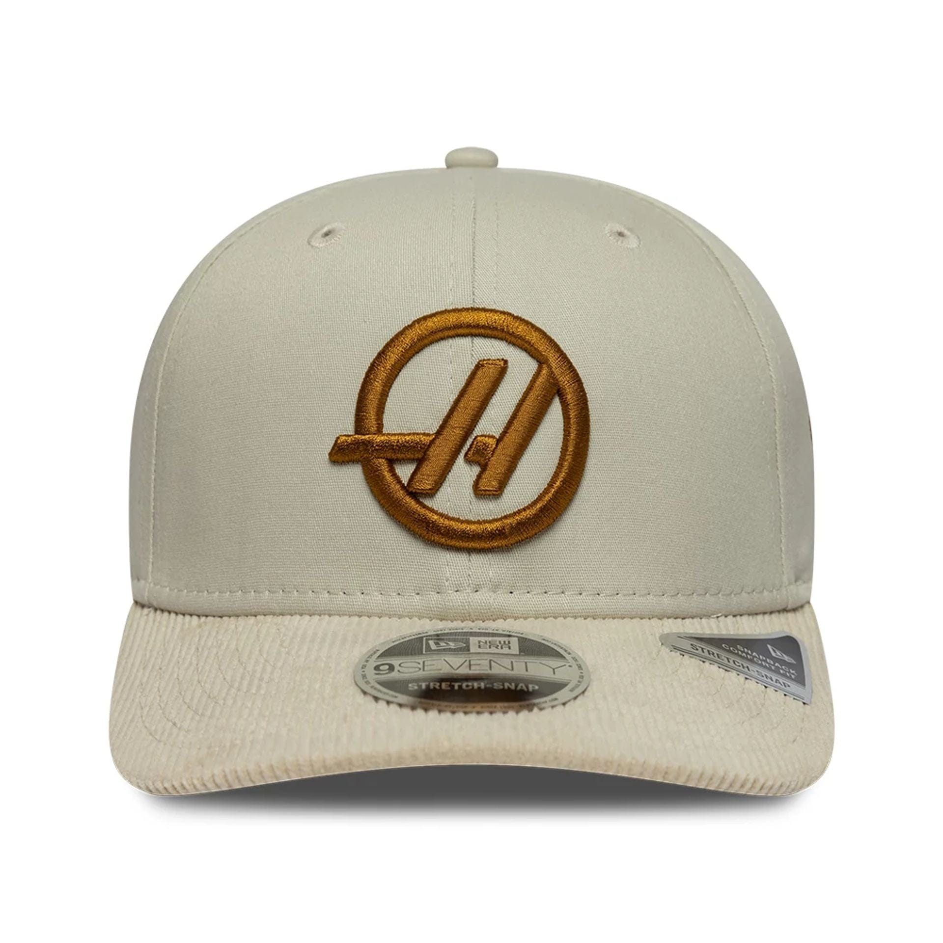 Pictured is this Cord Visor TGR Haas F1 9SEVENTY Stretch Snap in Cream. 2