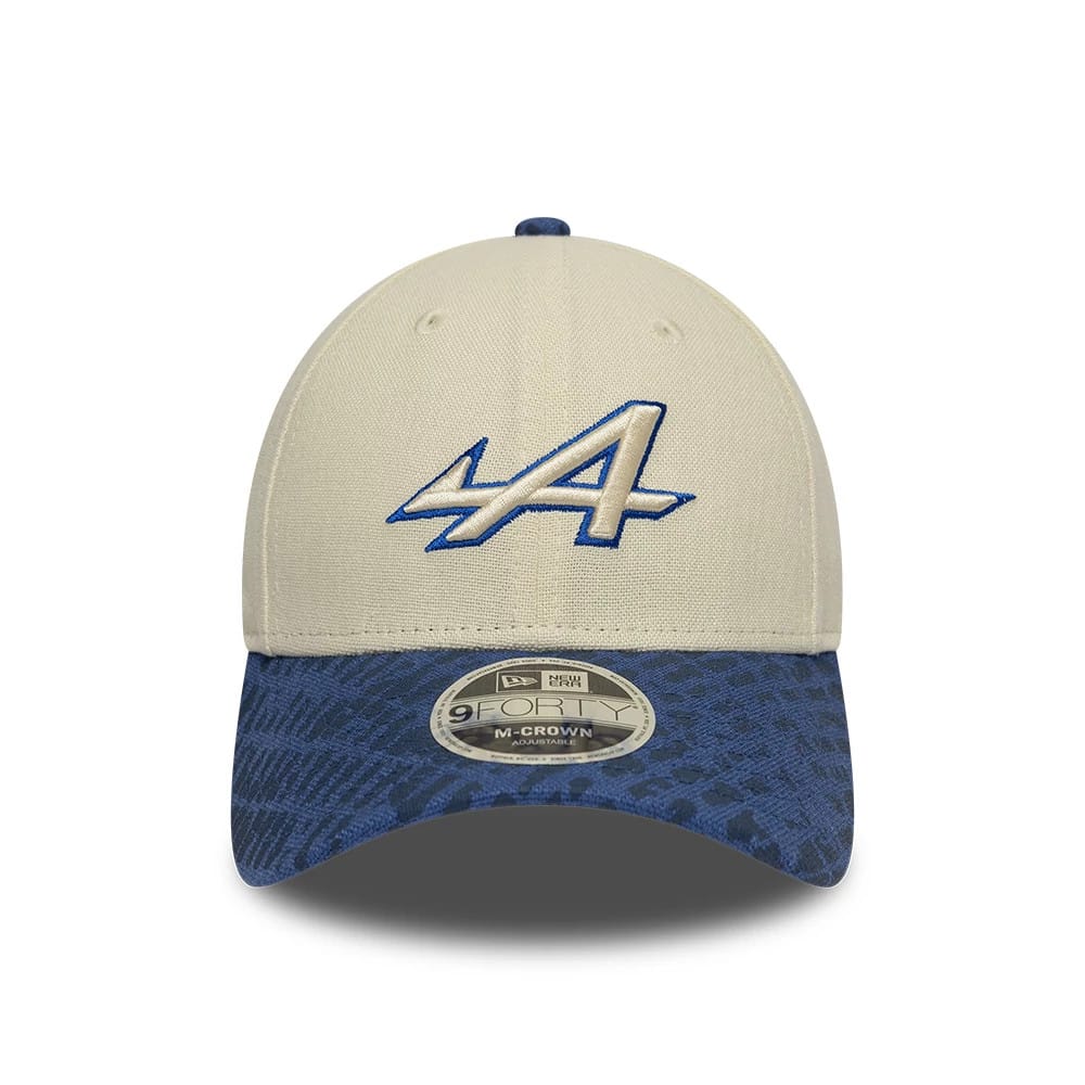 Pictured is this Heritage Alpine Racing 9FORTY M-Crown in Dark Blue. 2